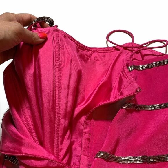 NWOT Foley + Corinna silk beaded top - Picture 7 of 10